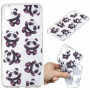 Tok puha műanyagból iPhone XR - pandák