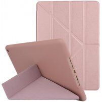 Borító állvánnyal origami - iPad 10,2" (2019-2021) - rózsaszín
