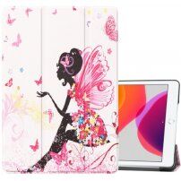 Borító alvás funkcióval - iPad 10,2" (2019-2021) - lepke tündér