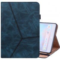 PU bőr tok állvánnyal és kártyatároló rekeszekkel - iPad 10,2" (2019-2021) / Air 3 (2019) / Pro 10,5" - sötétkék