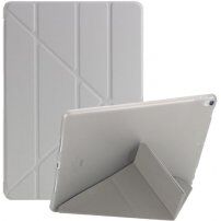 Borító állvánnyal origami - iPad Air 3 (2019) / Pro 10,5" - szürke