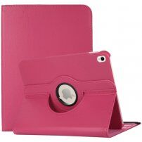 Forgatható 360°-os védőtok - iPad 10,2" (2019-2021) / Air 3 (2019) / Pro 10,5" - fukszia