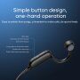 JOYROOM JR-X2 sportos vezeték nélküli fülhallgató Bone Conduction - Apple készülék - fekete
