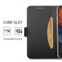 Flip cover tok állvánnyal iPhone XS Max - fekete