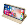 DUX DUCIS flip cover tok iPhone XS Max - arany