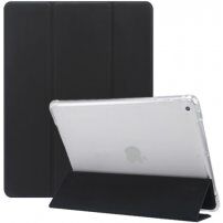 Smart borító állvánnyal és tárolóval Apple Pencil - iPad 9,7" (2017/2018) / Air 1 / 2 / Pro 9,7" - fekete