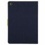 GOOSPERY borító csiszolt textúrával - iPad Air 2 / Pro 9,7" - sötétkék