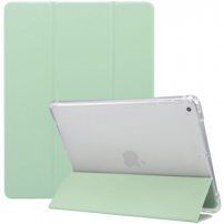 Smart borító állvánnyal és tárolóval Apple Pencil - iPad 9,7" (2017/2018) / Air 1 / 2 / Pro 9,7" - világos zöld