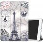 Borító alvás funkcióval - iPad 9,7" (2017/2018) - Eiffel torony