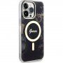 Guess Marble IML tok MagSafe -vel - iPhone 14 Pro Max - fekete