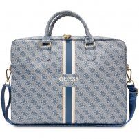Guess 4G Printed Stripes táska - MacBook 16" -ig - kék