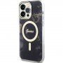 Guess Marble IML tok MagSafe -vel - iPhone 13 Pro Max - fekete