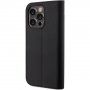 Karl Lagerfeld Saffiano Karl and Choupette NFT flip cover tok - iPhone 13 Pro Max - fekete