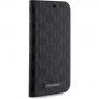 Karl Lagerfeld Saffiano Monogram flip cover tok - iPhone 11 - fekete