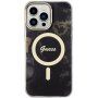 Guess Marble IML tok MagSafe -vel - iPhone 13 Pro Max - fekete