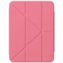UNIQ Camden tok origami állvánnyal - iPad 10,9" (2022) / 11" (2025) - rózsaszín