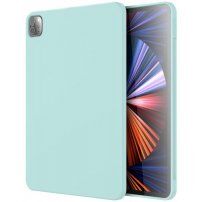 MUTURAL matt szilikon tok - iPad Pro 12,9" (2018-2022) - türkizkék