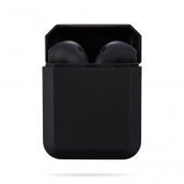 InPods 2 vezeték nélküli bluetooth fülhallgató töltőtokkal - Apple készülék - fekete