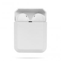 InPods 2 vezeték nélküli bluetooth fülhallgató töltőtokkal - Apple készülék - fehér