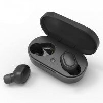 TWS-M1 vezeték nélküli bluetooth fülhallgató töltőtokkal Apple készülék - fekete