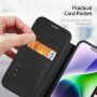 DUX DUCIS Skin X flip cover tok MagSafe -vel - iPhone 14 Plus - fekete