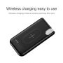 BASEUS külső akkumulátor / power bank 10000mAh vezeték nélküli töltővel - fekete