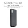 BASEUS külső akkumulátor / power bank 10000mAh vezeték nélküli töltővel - fekete