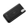 BASEUS külső akkumulátor / power bank 10000mAh vezeték nélküli töltővel - fekete