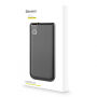 BASEUS külső akkumulátor / power bank 10000mAh vezeték nélküli töltővel - fekete