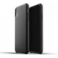 Mujjo Full Leather tok iPhone XR - fekete