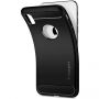 Spigen Rugged Armor tok Apple iPhone XR - fekete