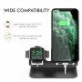 AhaStyle alumínium állvány - iPhone / Apple Watch - ezüst