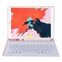 Borító billentyűzettel és tárolóval - Apple Pencil iPad 10,2" (2019-2021) / Air 3 (2019) / Pro 10,5" - világos rózsaszín