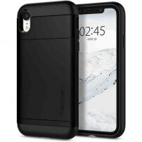 Spigen Slim Armor CS tok Apple iPhone XR - fekete