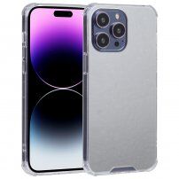 Tok tükrös felülettel - iPhone 14 Pro Max - ezüst