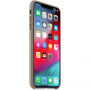 Eredeti Apple bőr tok iPhone XS Max - füstös
