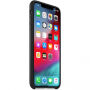 Eredeti Apple bőr tok iPhone XS Max - fekete