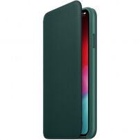 Eredeti Apple Folio bőr tok iPhone XS Max - fenyő zöld