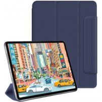 Mágneses tok mágneses rögzítéssel - iPad Pro 12,9" (2018-2022) - sötétkék