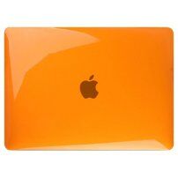 Fényes és transzparens tok - MacBook Pro 16" (A2141) - narancssárga