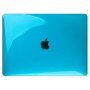 Fényes és transzparens tok - MacBook Pro 16" (A2485 / A2780 / A2991 / A3186 / A3403) - kék