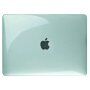 Fényes és transzparens tok - MacBook Pro 16" (A2485 / A2780 / A2991 / A3186 / A3403) - pasztell zöld