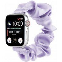Vékony elasztikus gumiszalag stílusú szíj - Apple Watch Ultra 49mm / 46mm / 45mm / 44mm / 42mm - lila