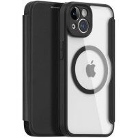 DUX DUCIS Skin X flip cover tok MagSafe -vel - iPhone 14 Plus - fekete