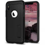 Spigen Slim Armor tok iPhone XS Max - fekete