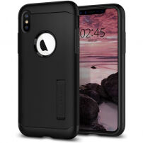 Spigen Slim Armor tok iPhone XS Max - fekete