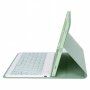 Tok billentyűzettel kerek gombokkal és hellyel Apple Pencil - iPad 9,7" (2017/2018) / Air 1 / 2 / Pro 9,7" - zöld