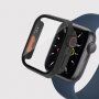 Watch Ultra stílusú tok edzett üveggel - Apple Watch 40mm - fekete