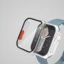 Watch Ultra stílusú tok edzett üveggel - Apple Watch 44mm - átlátszó