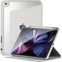 360°-ban forgatható tok tárolóhellyel - Apple Pencil iPad 10,2" (2019-2021) - szürke
